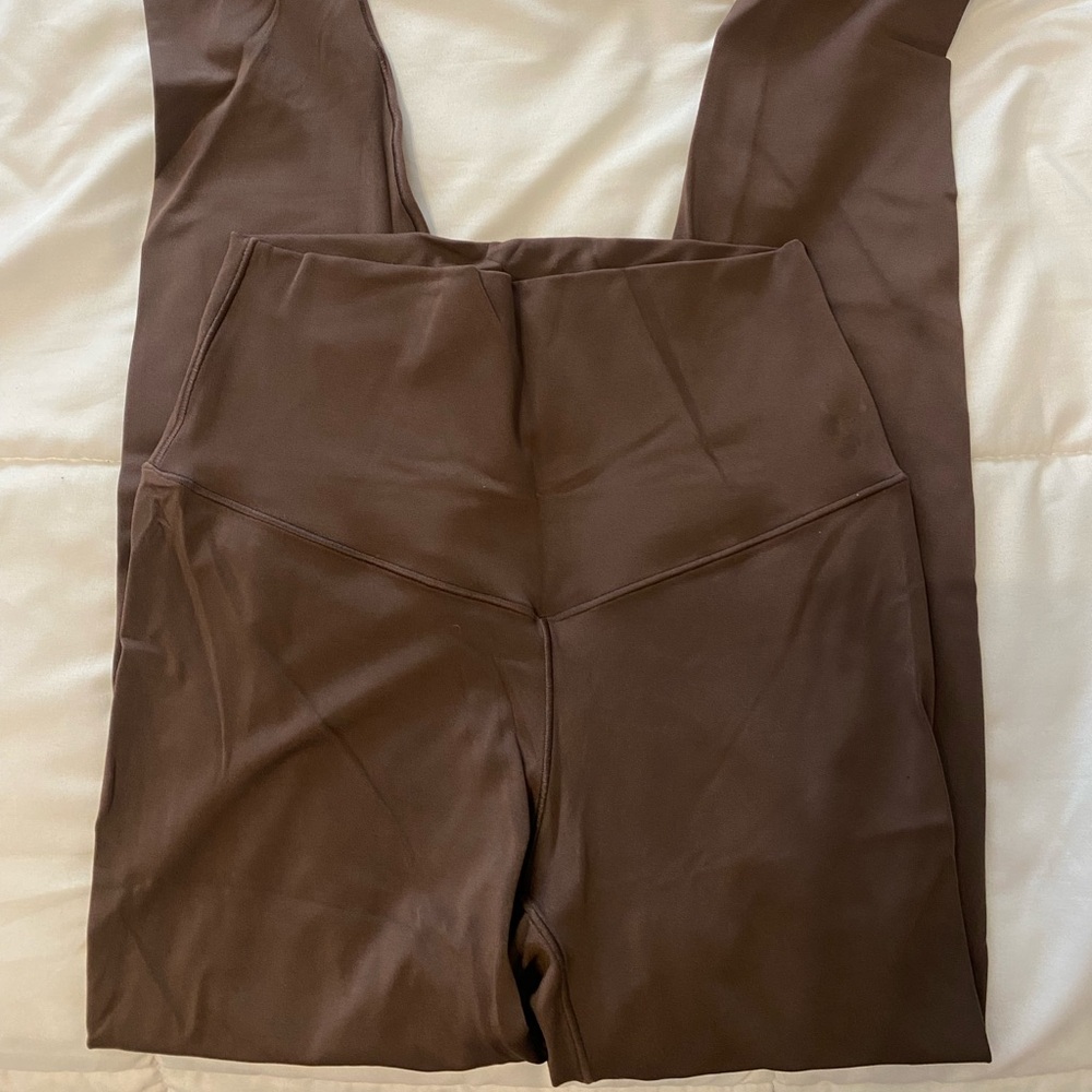 Aerie Chocolate High-Waisted Leggings
